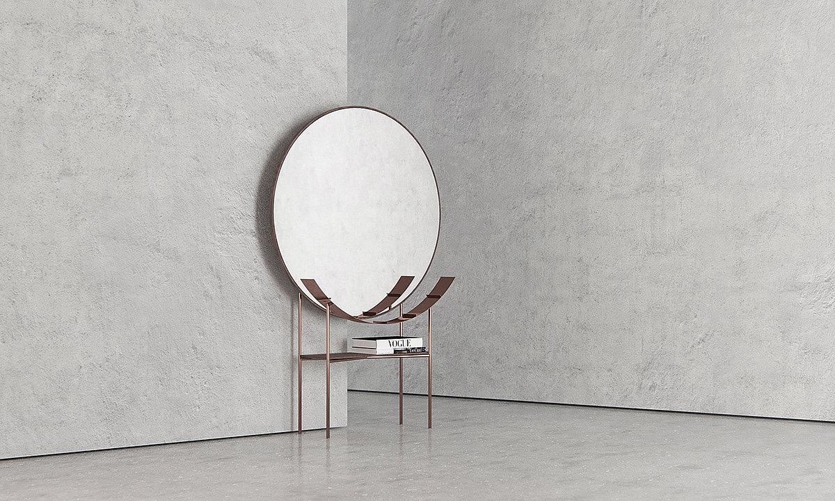 The Oshu，furniture，Dressing mirror，