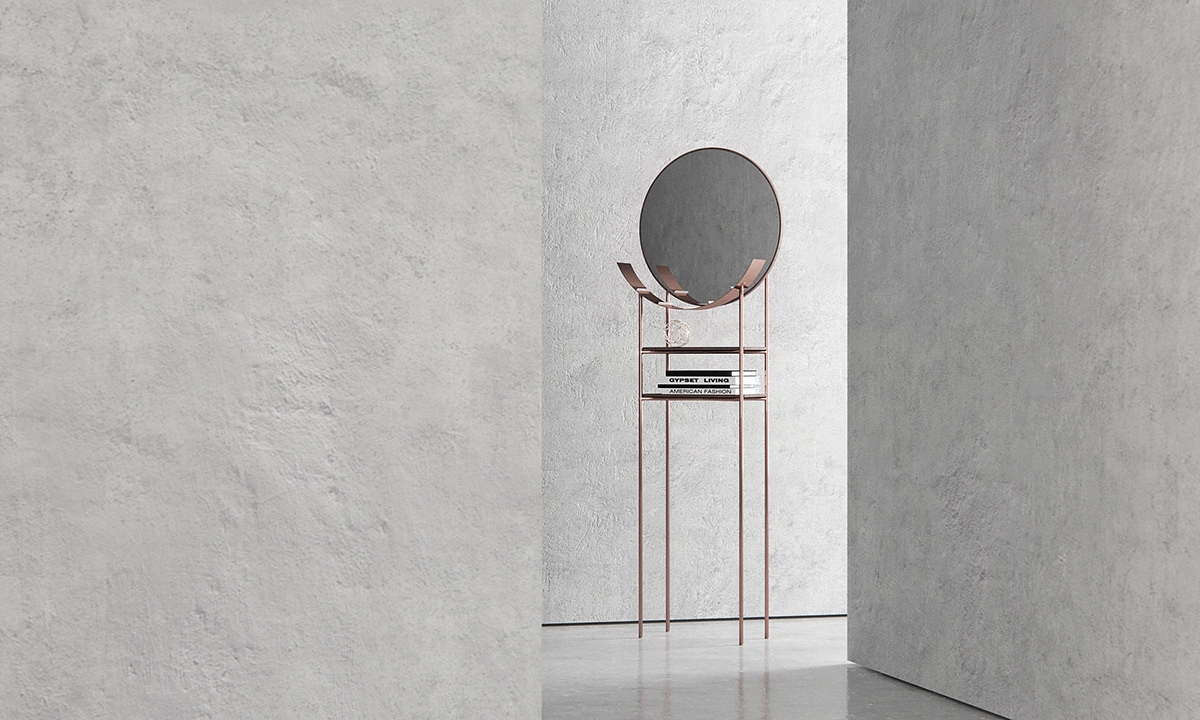 The Oshu，furniture，Dressing mirror，