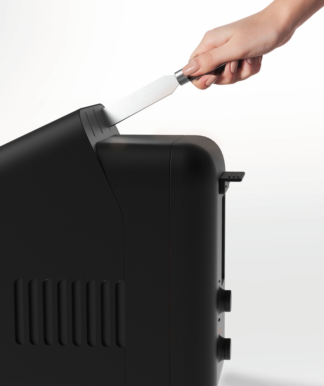 Standing ，TOAST MASTER，Sproaster，toaster，Lee Joon Taek，black，