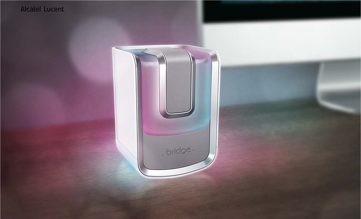 bridge，Intelligent interactive lamp，white，