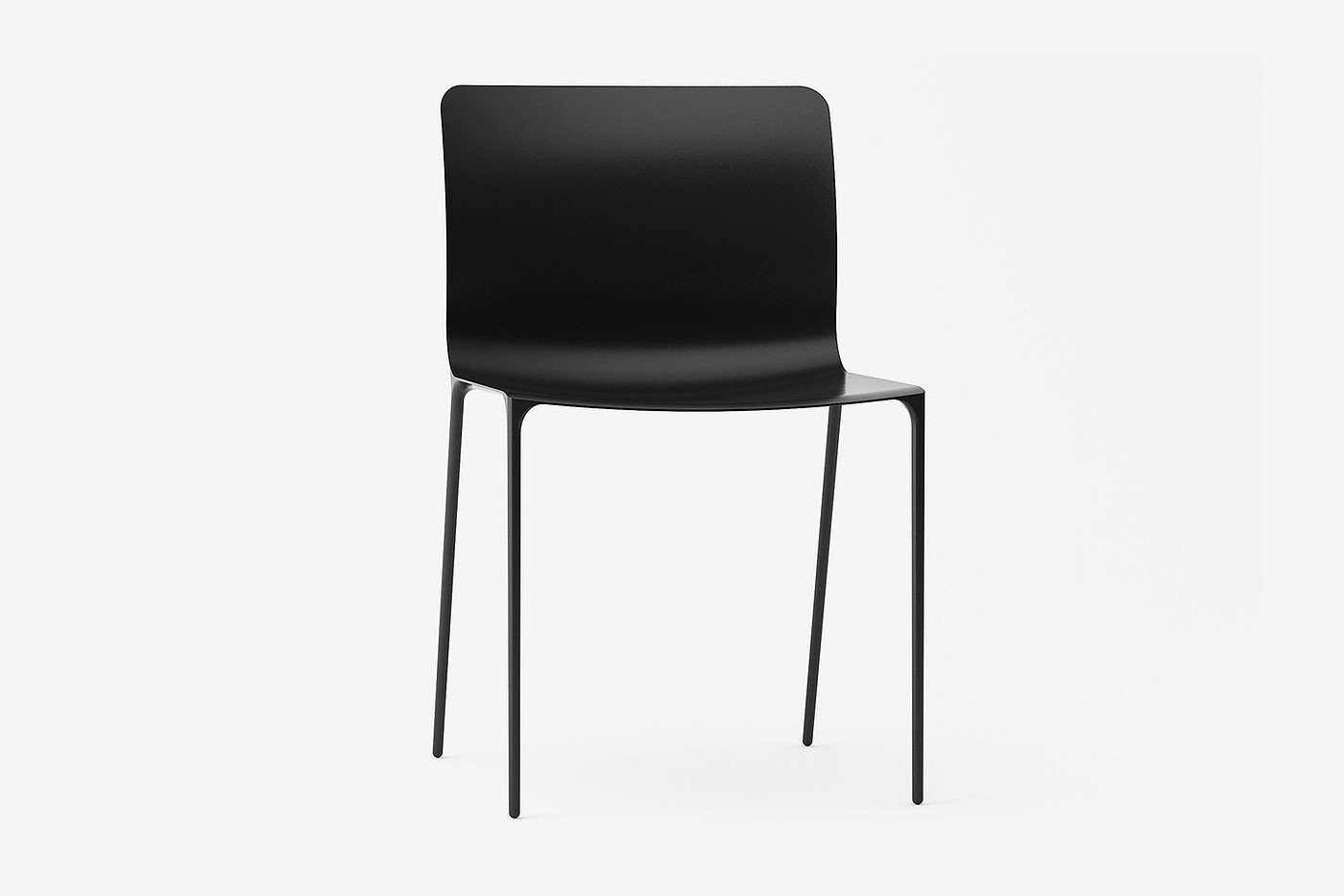 黑色，碳纤维家具，Surface Chair，