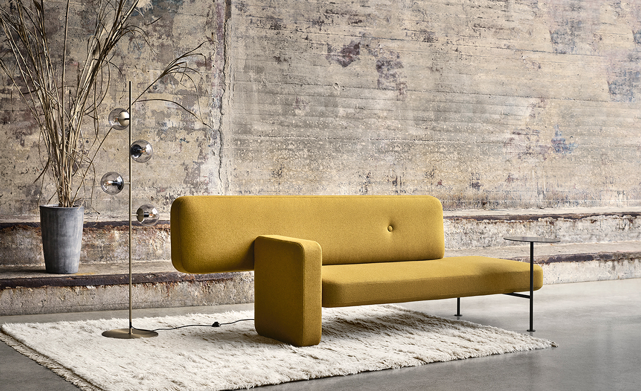 Asymmetry，sofa，Home design，pebble，