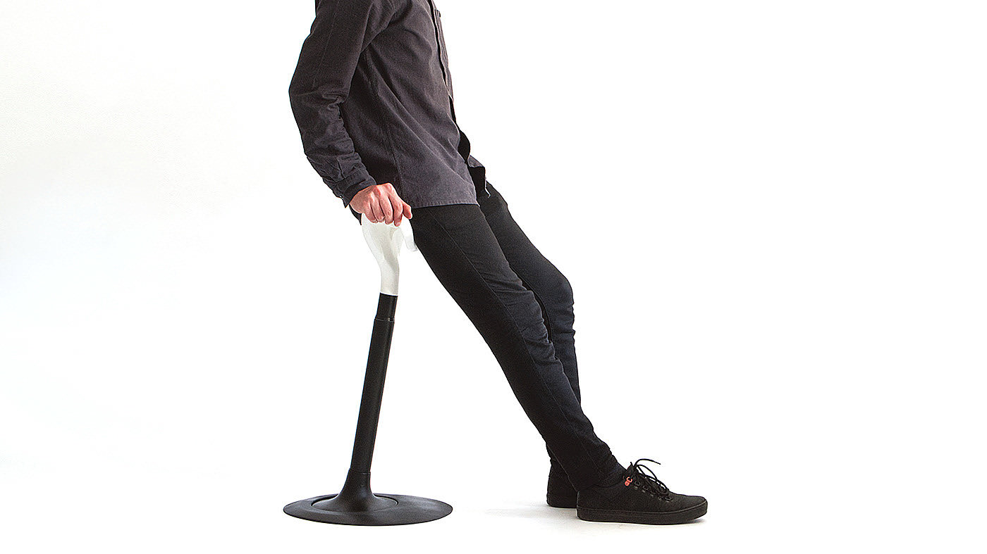 industrial design，Standing Seat，Simple seat，