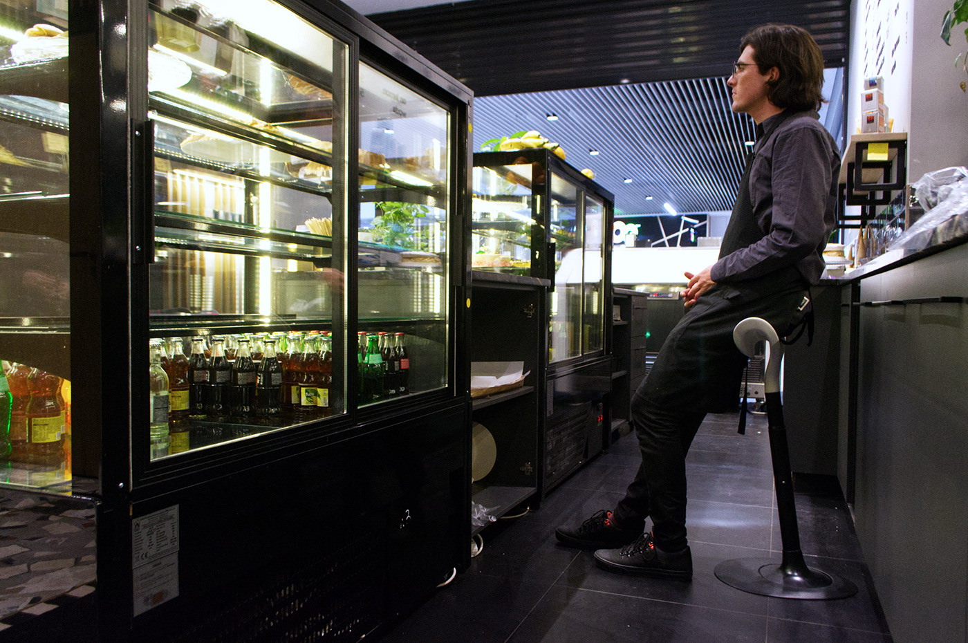 industrial design，Standing Seat，Simple seat，