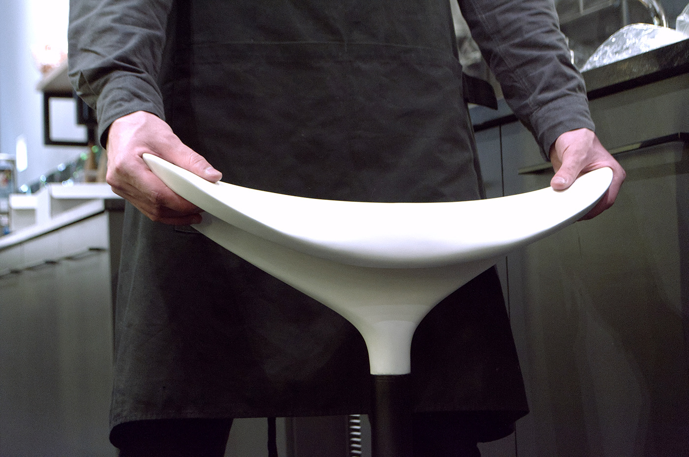 industrial design，Standing Seat，Simple seat，