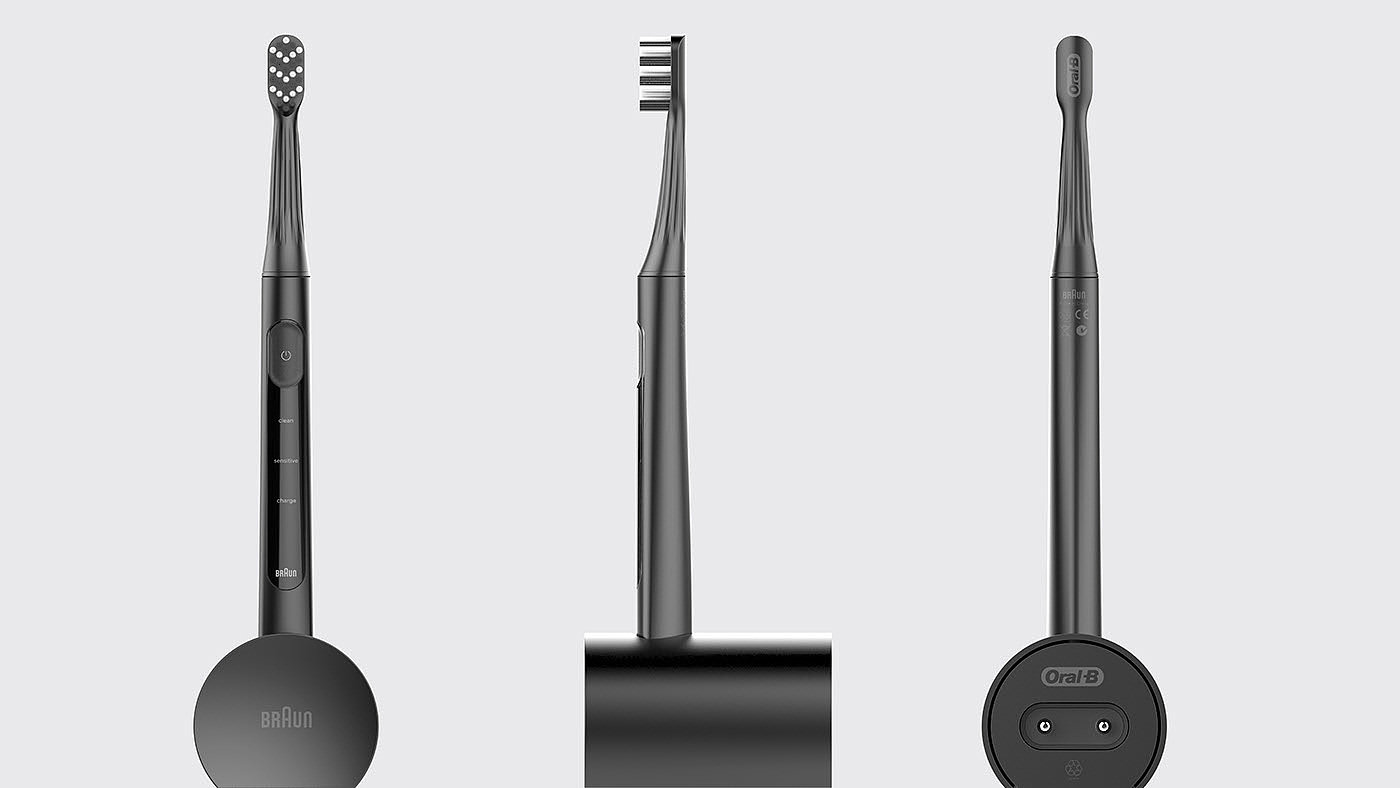 braun，Intelligent toothbrush，be younger，charge，product design，