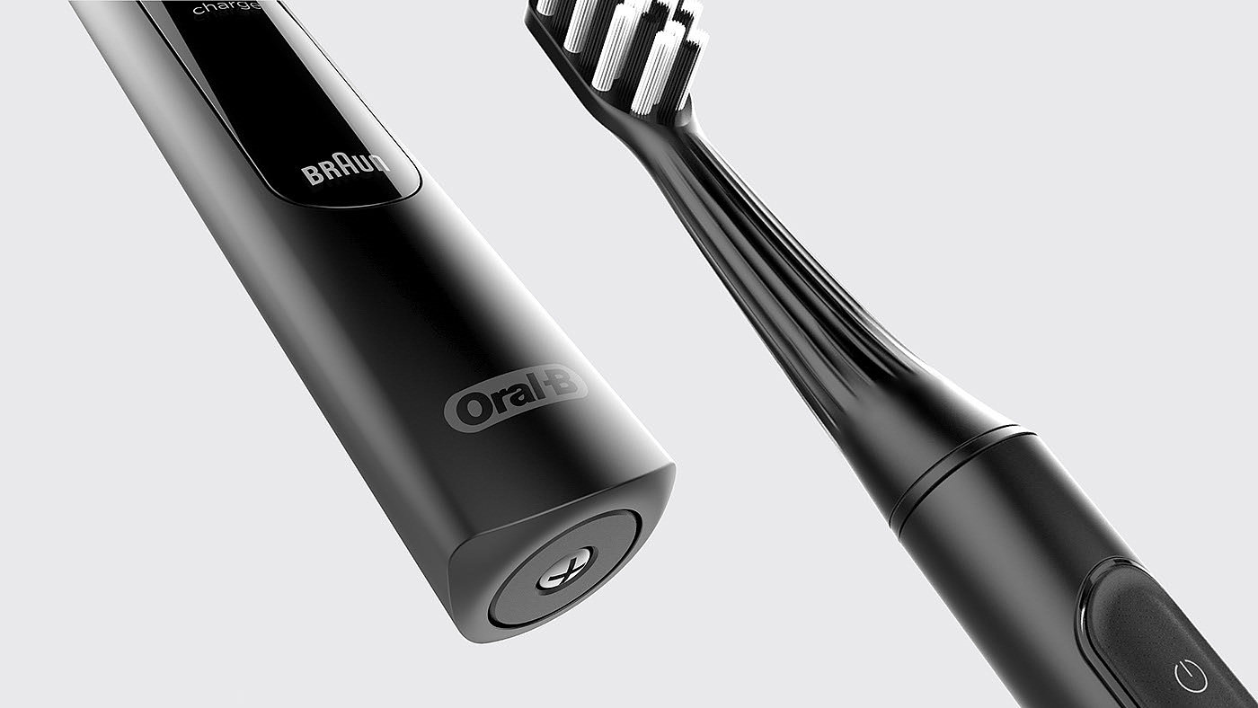 braun，Intelligent toothbrush，be younger，charge，product design，