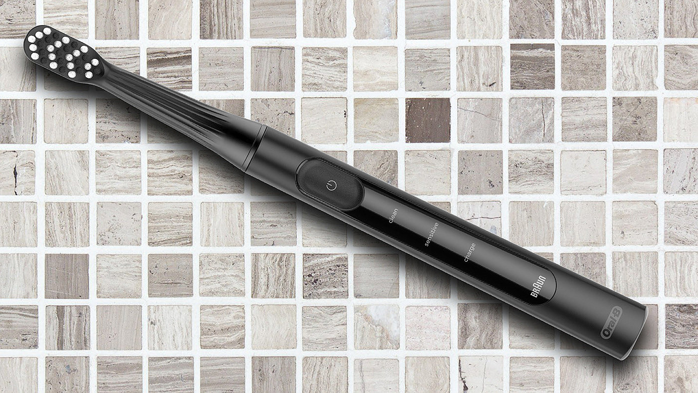 braun，Intelligent toothbrush，be younger，charge，product design，