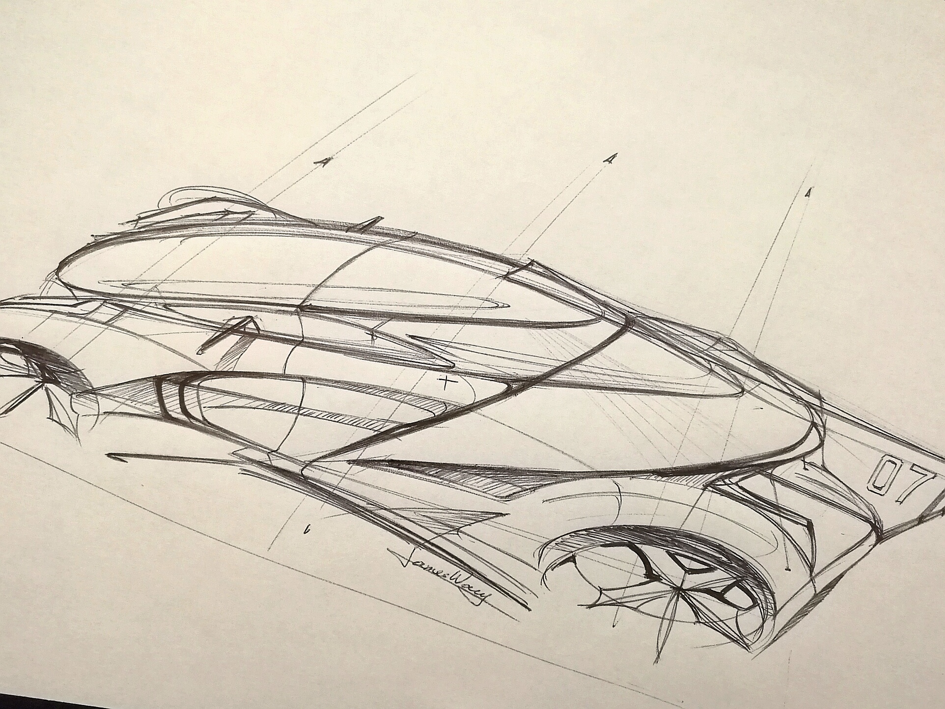 Sports car，Graffiti，product design，Design，Concept Car，Hand drawn，automobile，