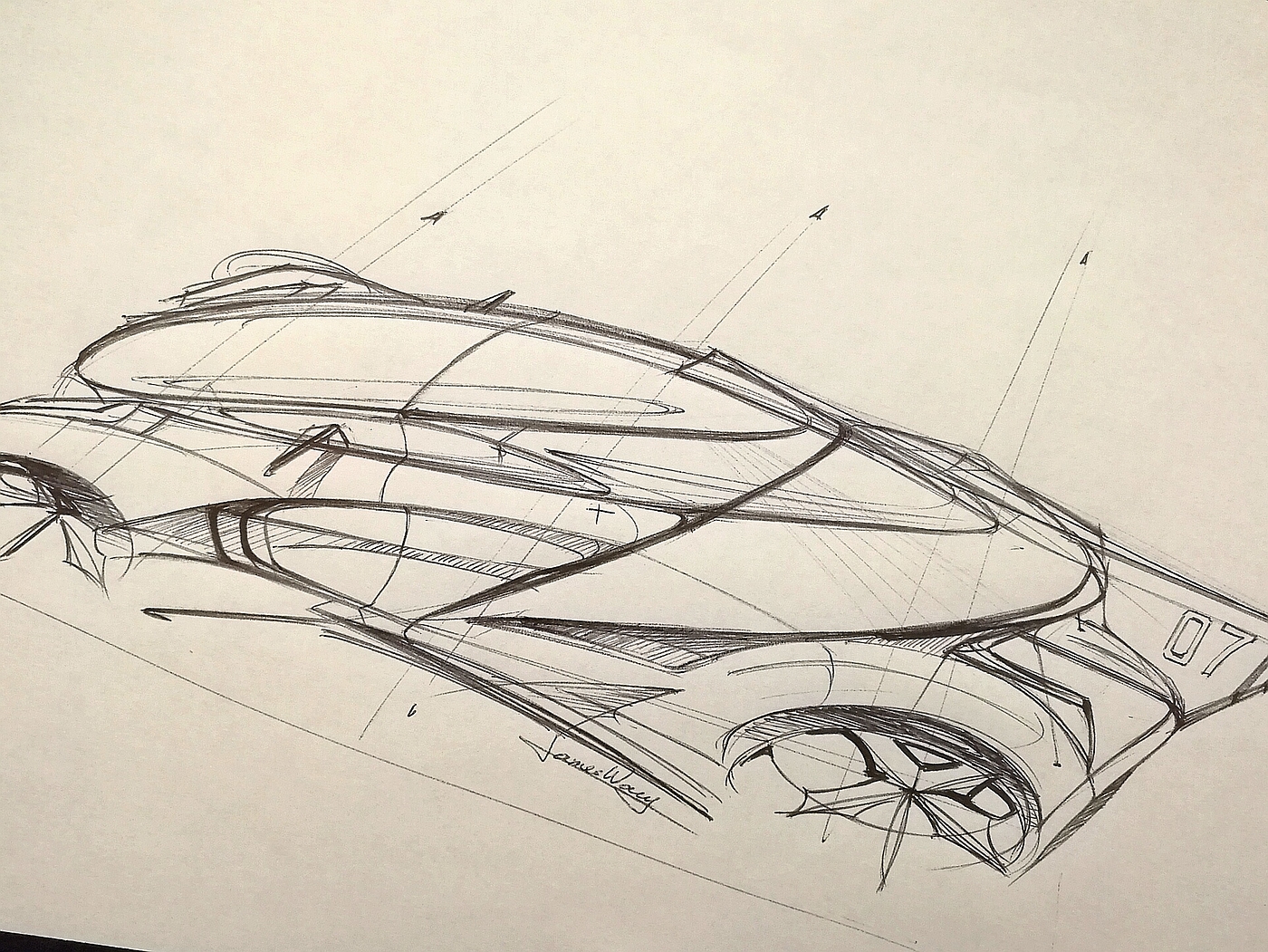 Sports car，Graffiti，product design，Design，Concept Car，Hand drawn，automobile，