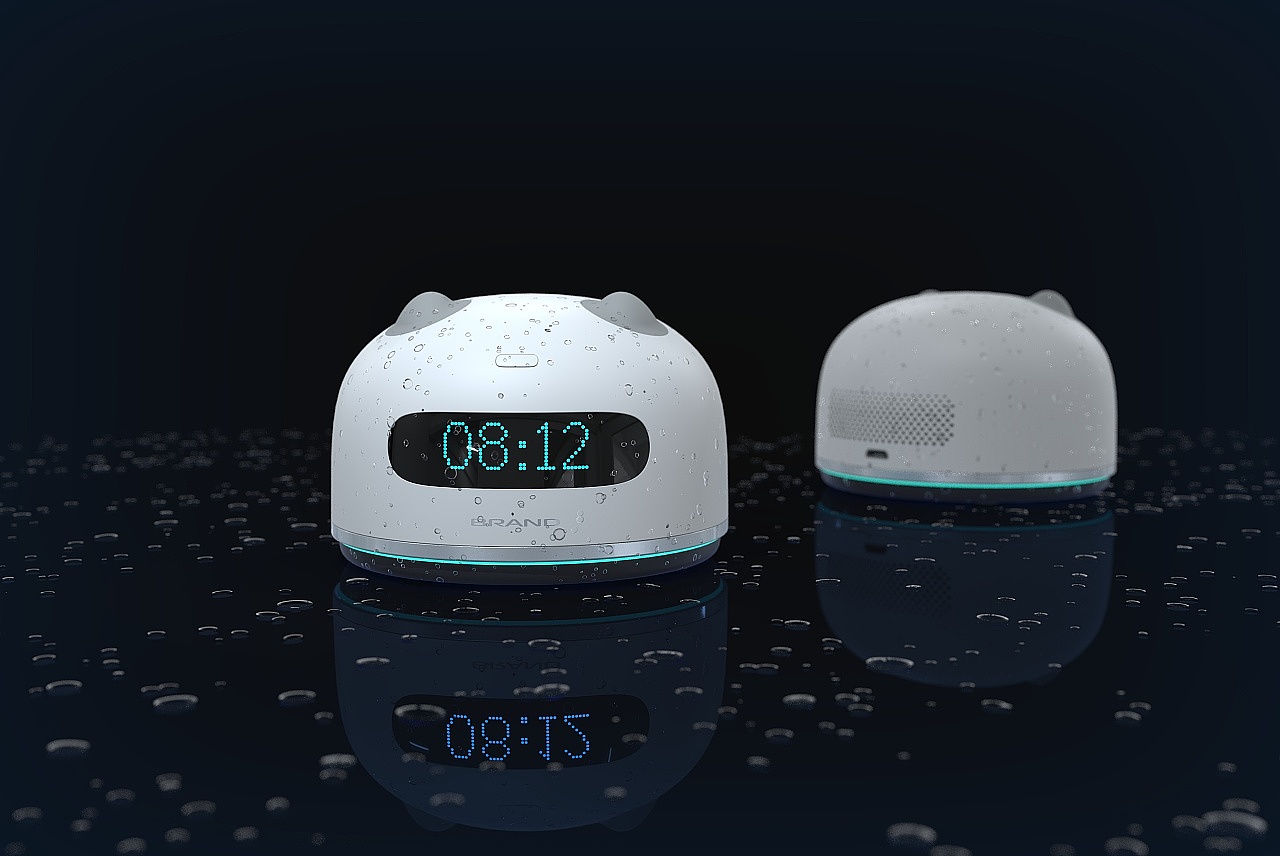 intelligence，Small alarm clock，industrial design，