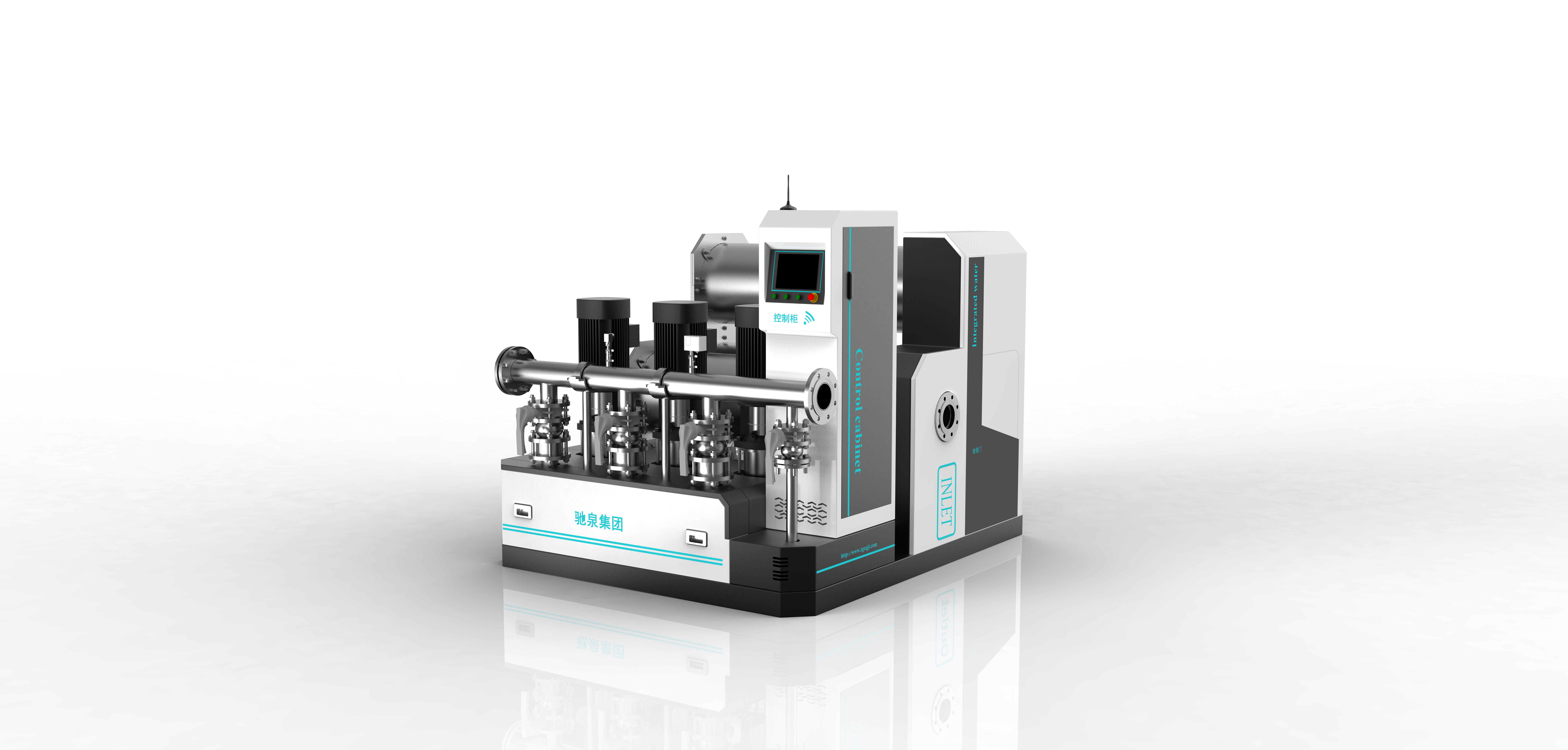 Sheet metal design，Equipment industrial design，Smart water，Non negative pressure water supply，