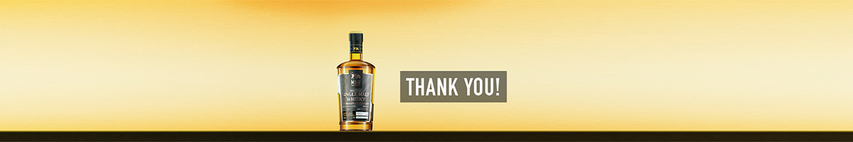 Glass，packing design，M&H Whisky，