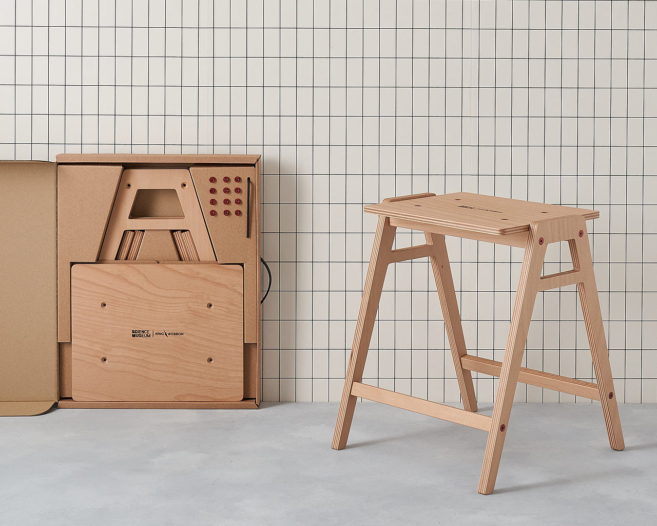 woodiness，furniture，Lab Stool，