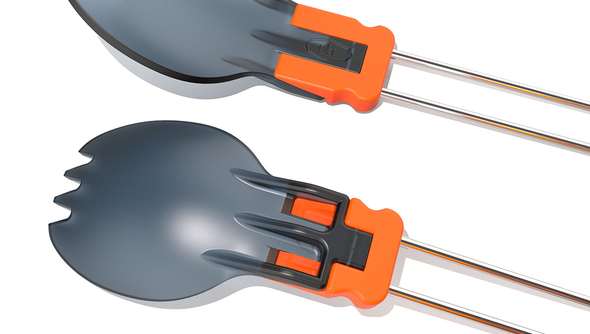 Plastic，Folding spoon，GSI Folding Foon，