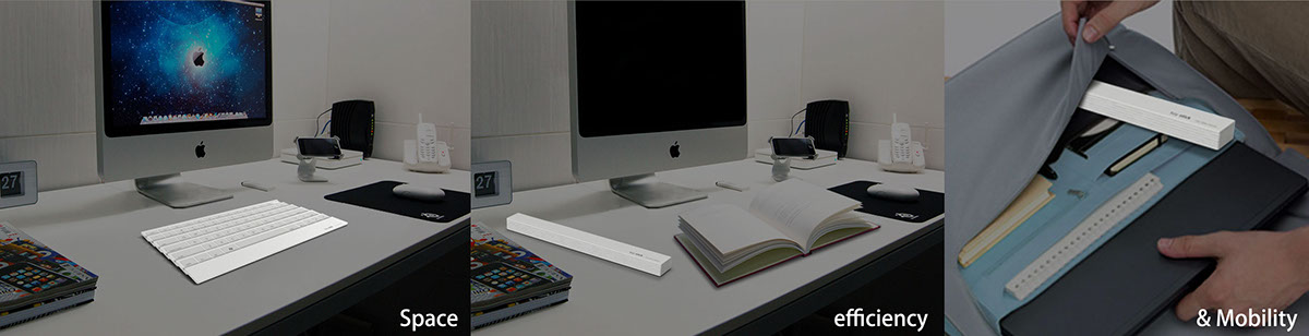 Keystick，keyboard，white，