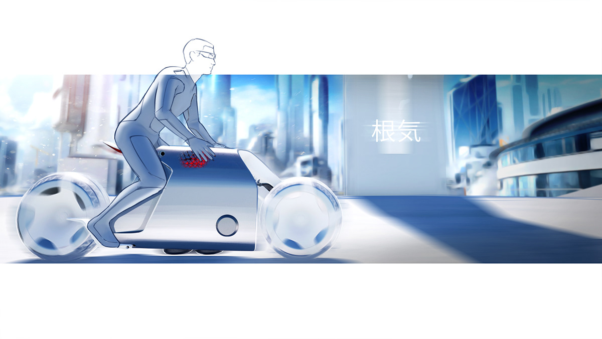 Eunsung Park，Motorcycle design，conceptual design，