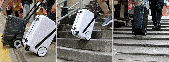 intelligence，suitcase，Biometric lock，