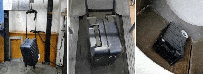 intelligence，suitcase，Biometric lock，