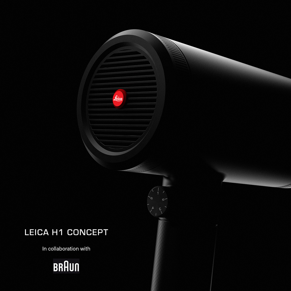 Leica H1，hair drier，black，