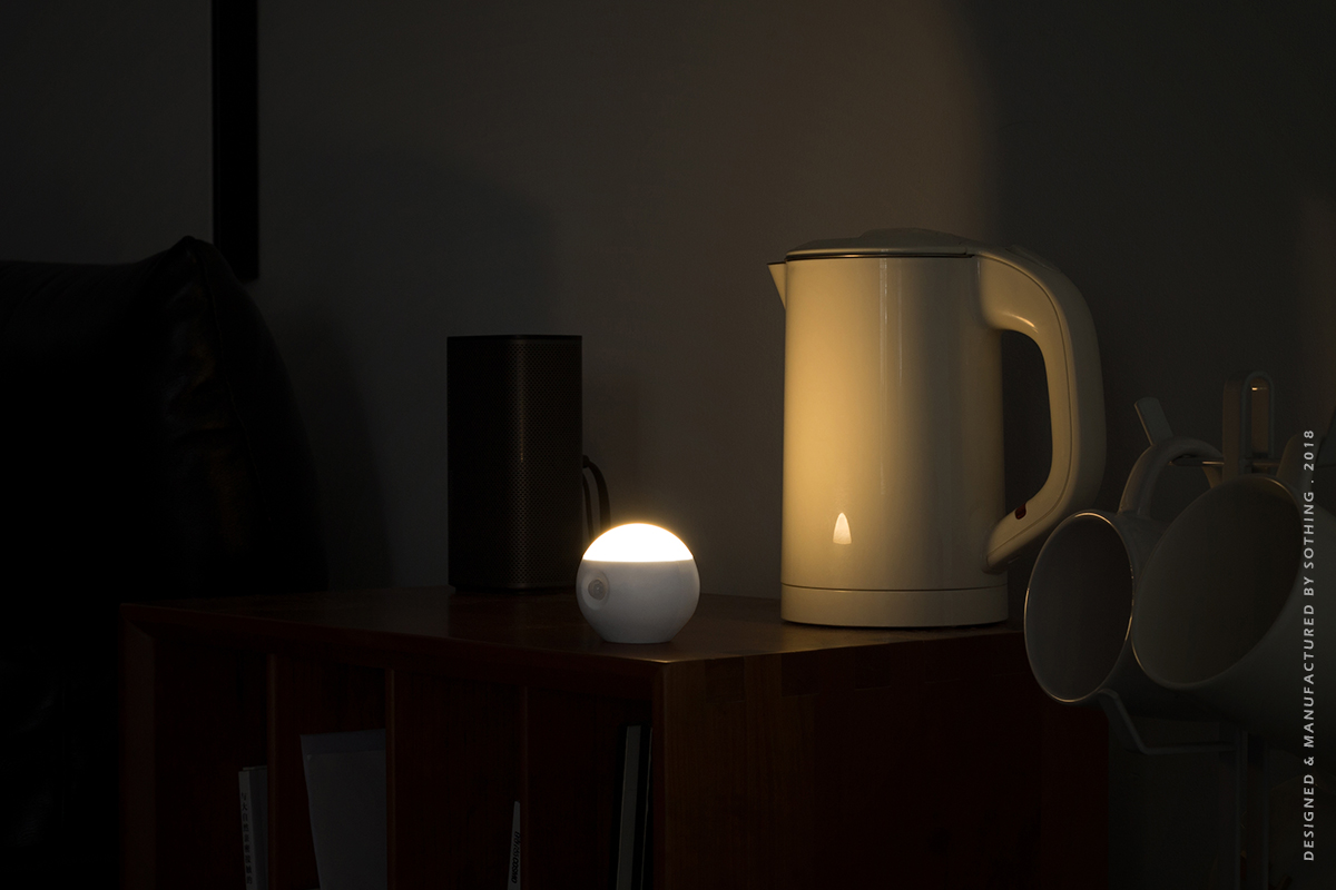 Induction lamp，Night light，Object orientation，Xiao Ming，lighting，lamp，originality，