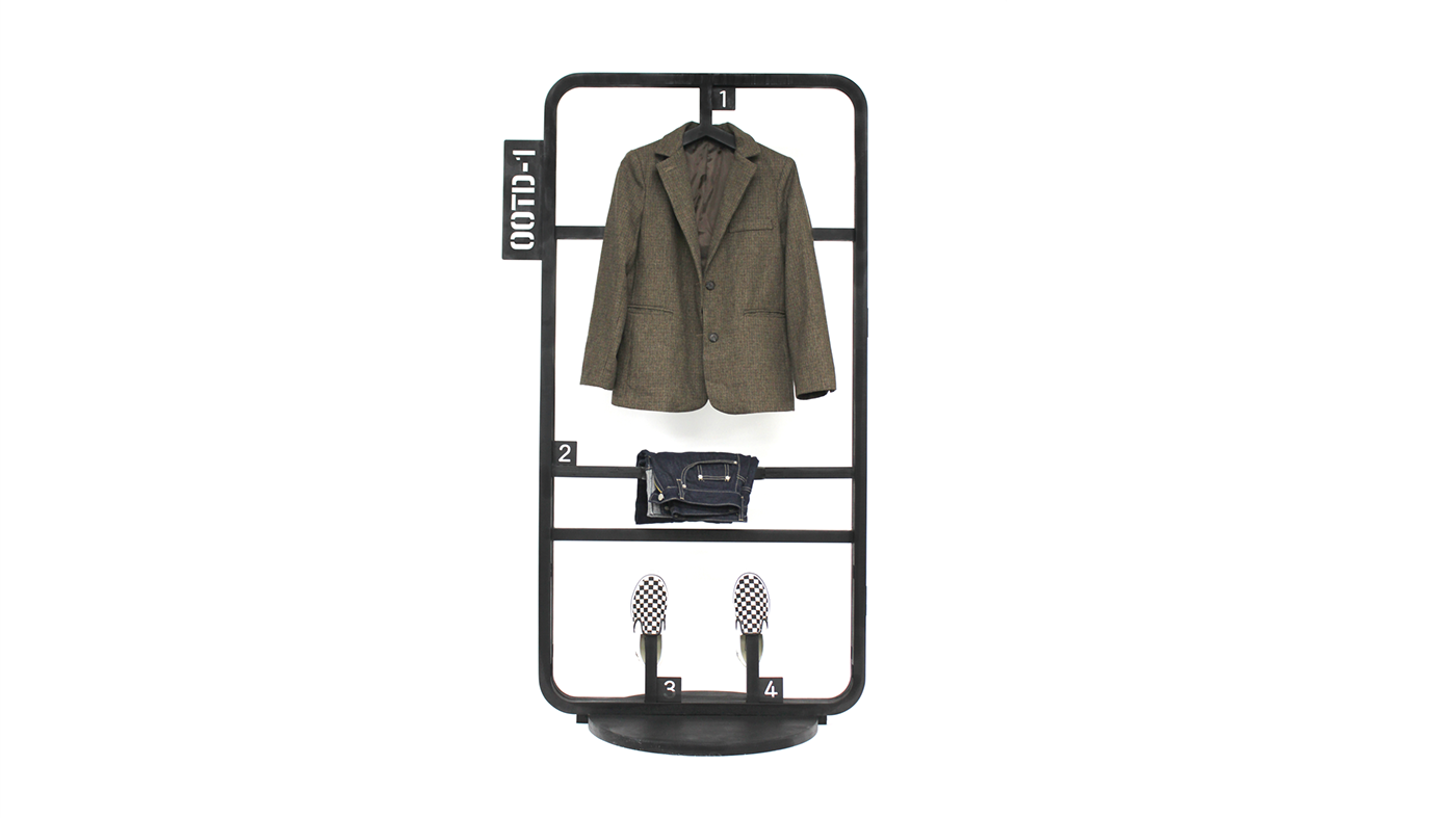 coat hanger，black，pla，Model，Jiwon Jang，OOTD，