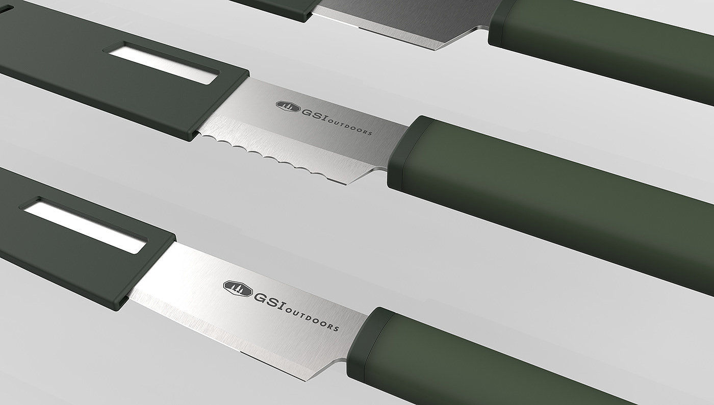 outdoors，Santoku，GSI，Richard Motzkus，green，tool，kitchen knife，