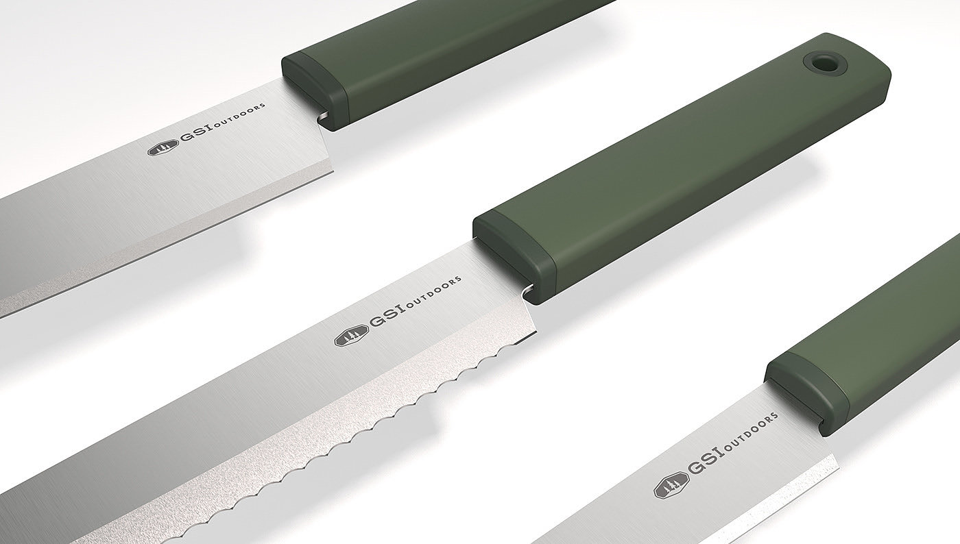 outdoors，Santoku，GSI，Richard Motzkus，green，tool，kitchen knife，