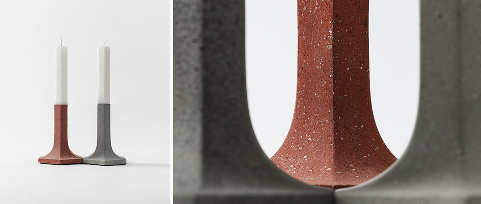 polygon，geometry，Minimalist，cement，Candlestick，Ornaments，Soft outfit，Home Furnishing，