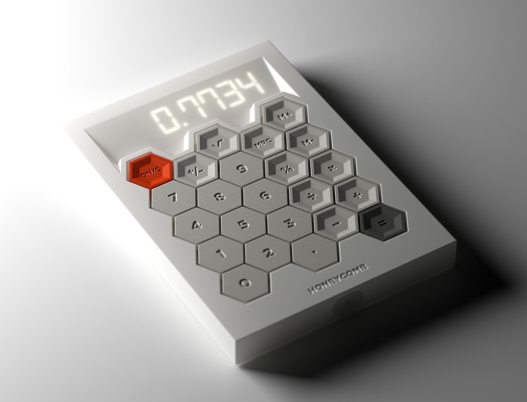 honeycomb，Alexandre Touguet，Calculator，HONEYCOMB，