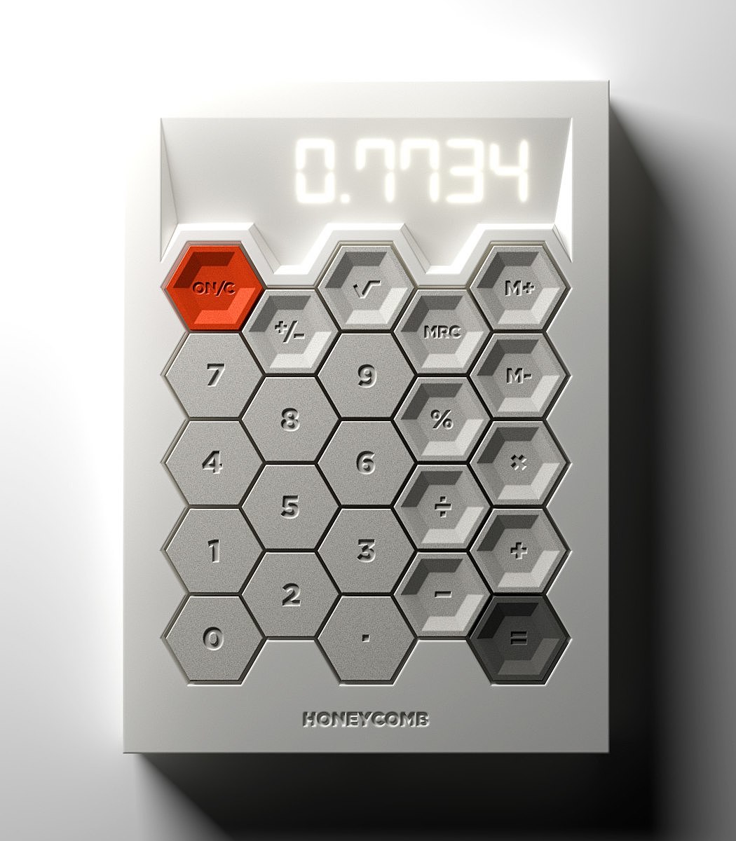 honeycomb，Alexandre Touguet，Calculator，HONEYCOMB，