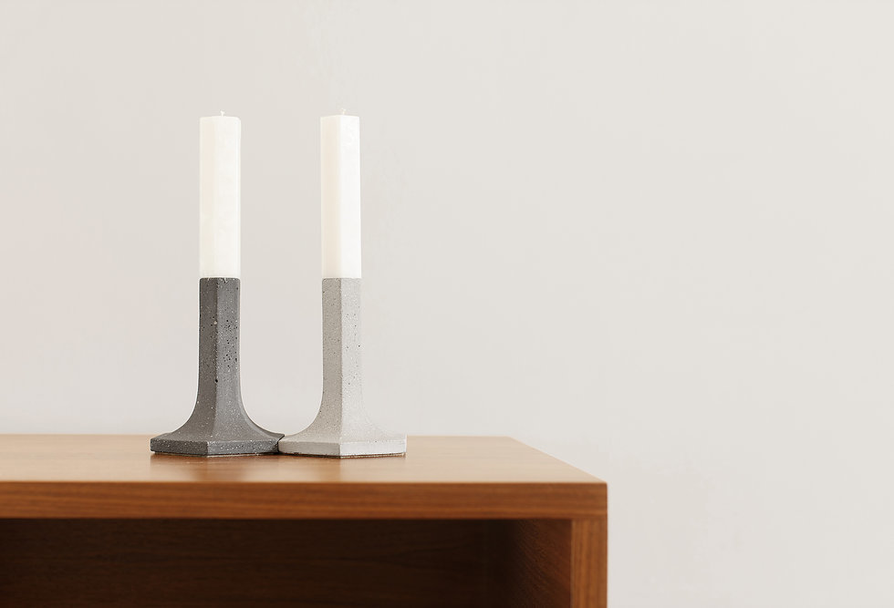 polygon，geometry，Minimalist，cement，Candlestick，Ornaments，Soft outfit，Home Furnishing，