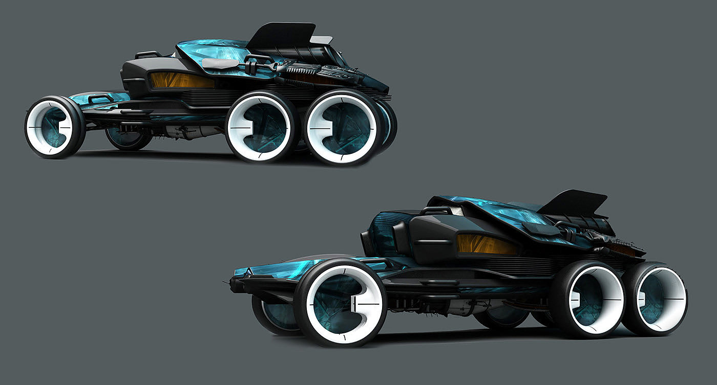 Terra Prix 2085，Design Competition，racing，Nagabhushan Hegde，