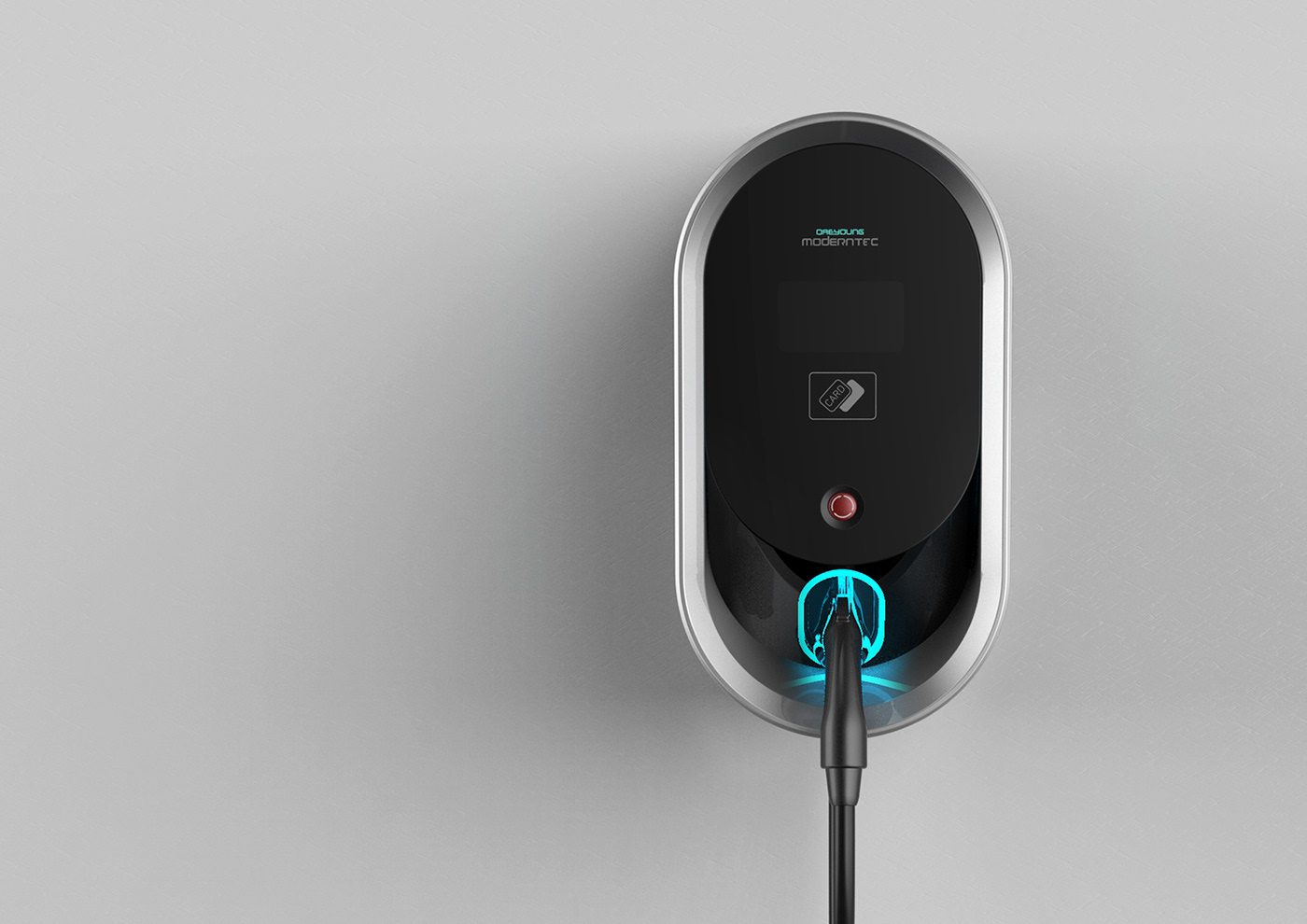 Electric vehicle，the republic of korea，Citrus design，black，Charger，EV Charger，