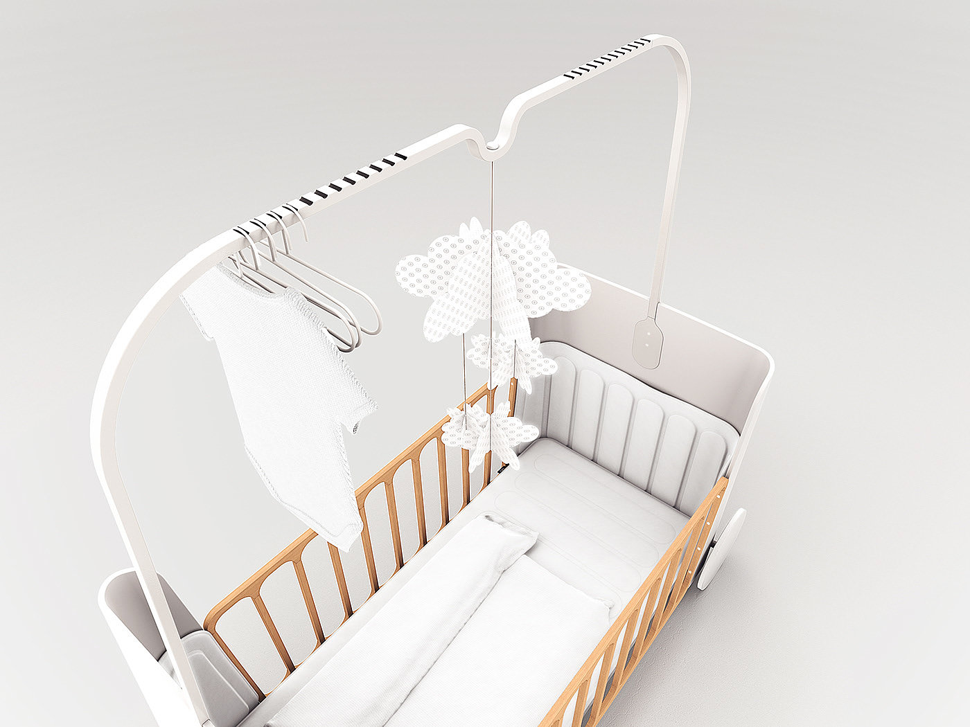 baby carriage，white，MAD.COM，GASTON，D'HOKER Julien，