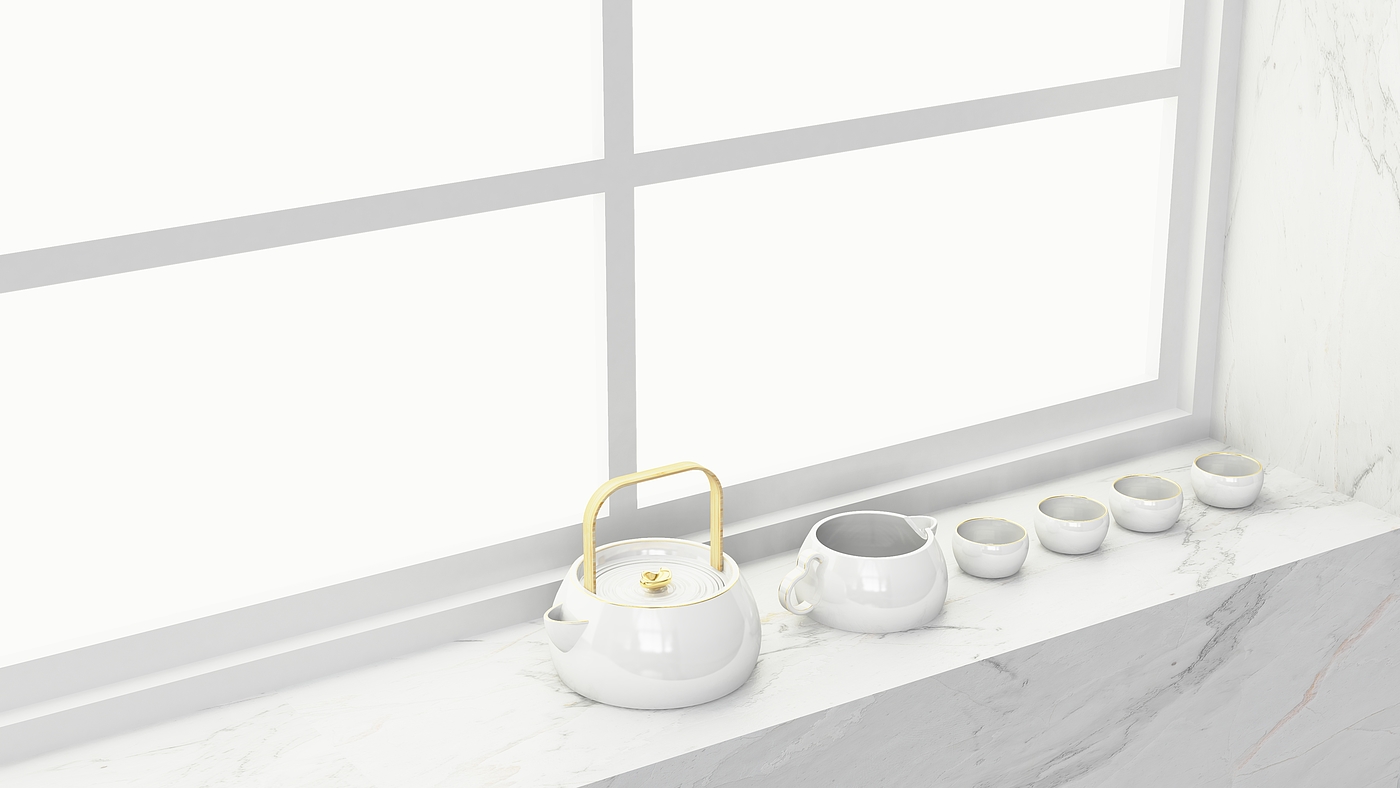 Tea set design，product design，Housewear & Furnishings，