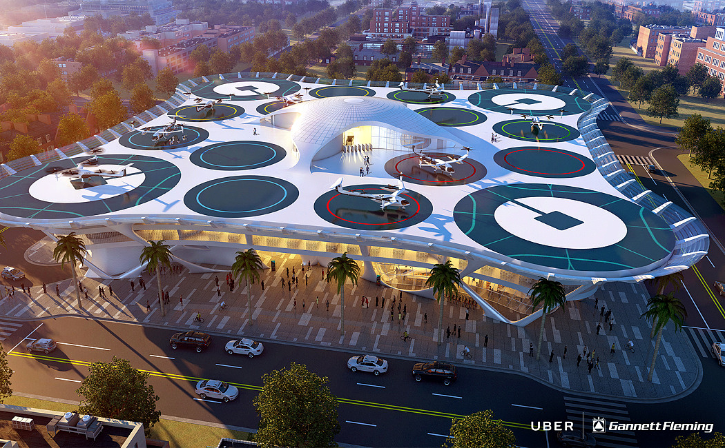 Uber，future，Aerocraft，