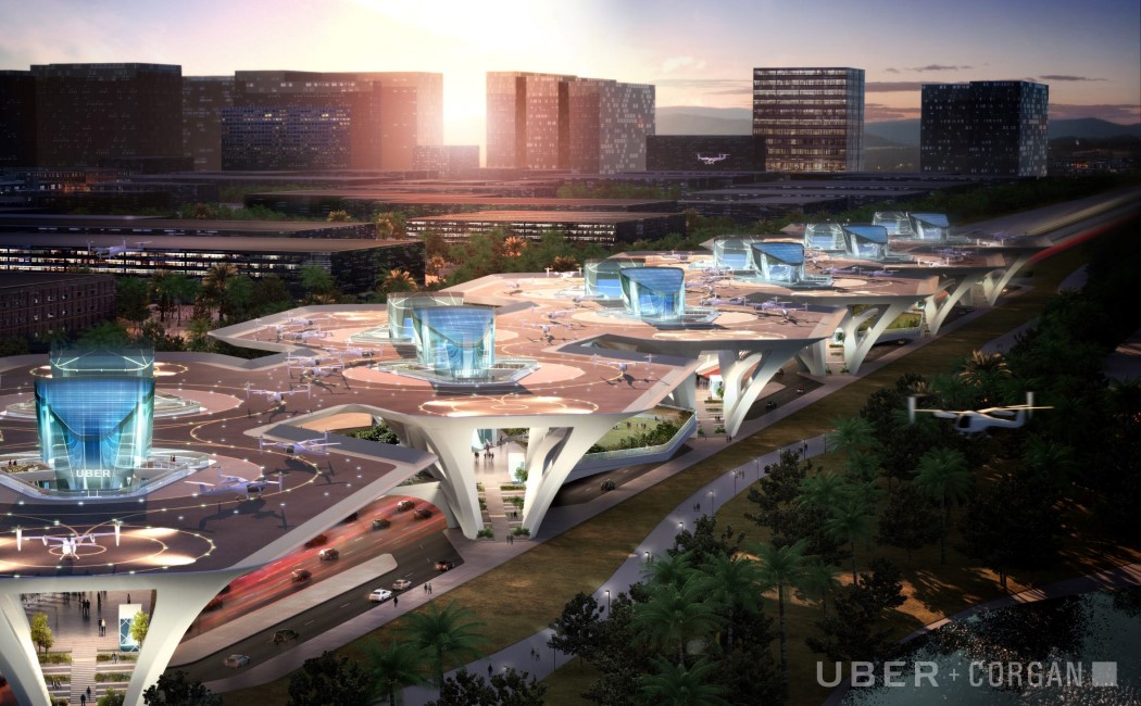 Uber，future，Aerocraft，