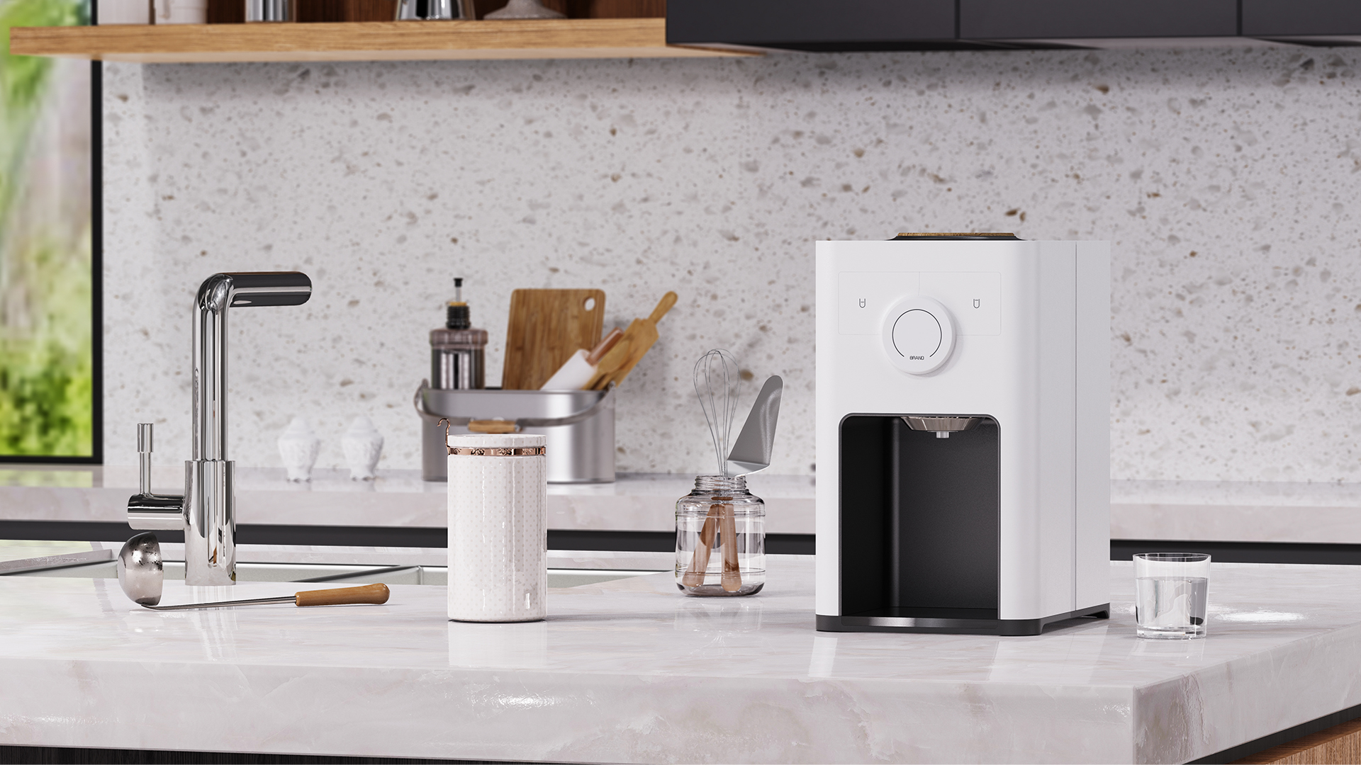 industrial design，Tea drinking machine，Innovative design，Home appliance design，