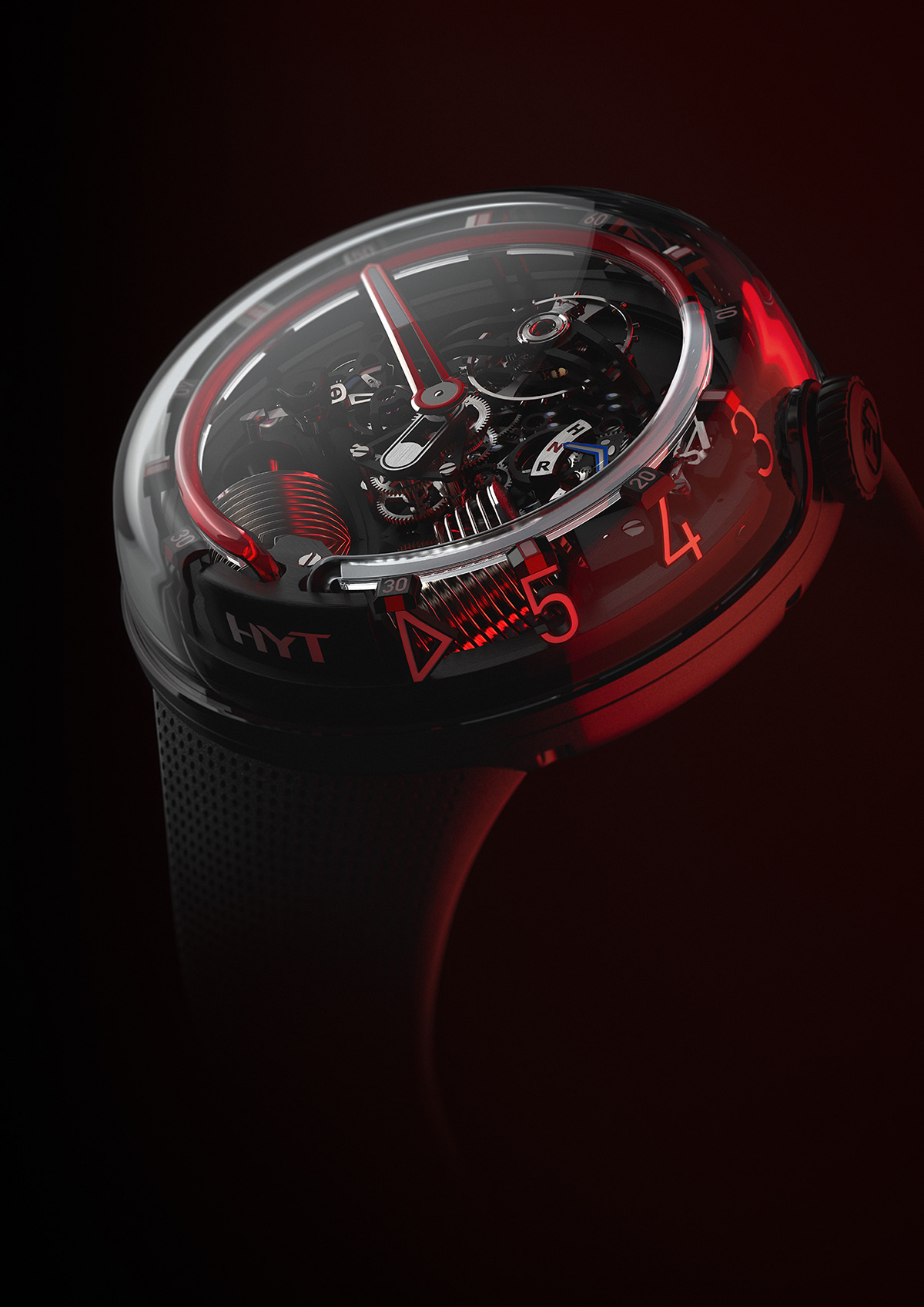 Mechanics，Wrist watch，HYT-H2. 0，