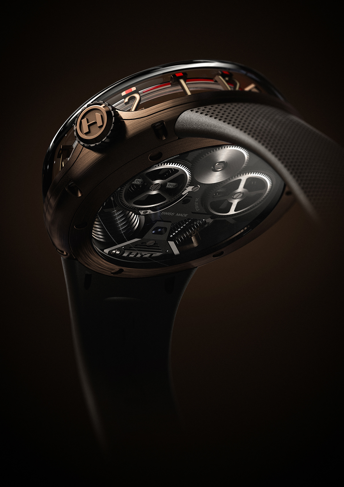 Mechanics，Wrist watch，HYT-H2. 0，