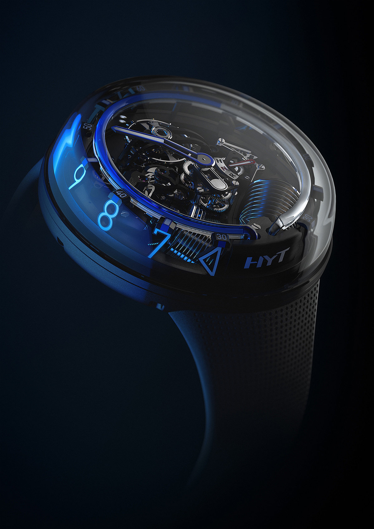 Mechanics，Wrist watch，HYT-H2. 0，