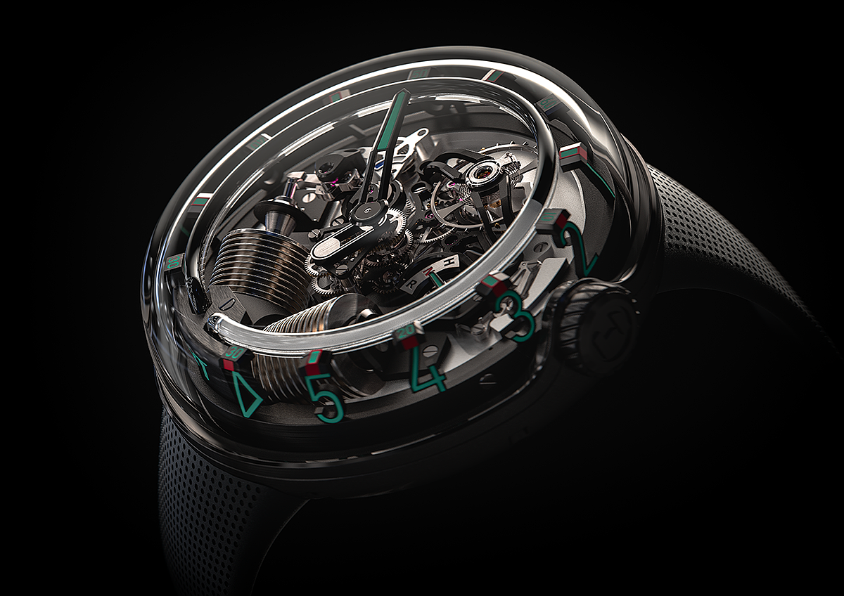 Mechanics，Wrist watch，HYT-H2. 0，