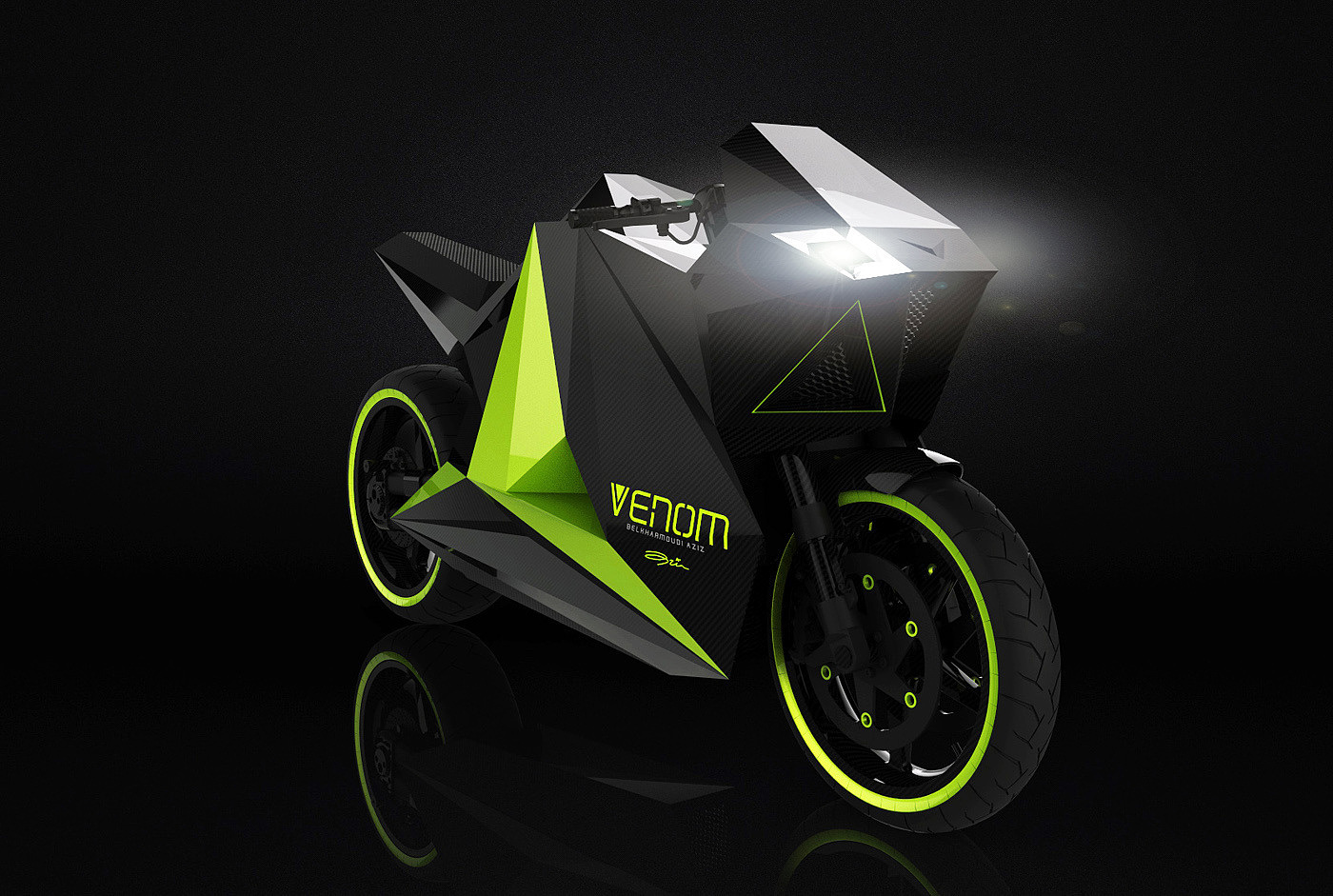 motorcycle，vehicle，industrial design，venom，product design，