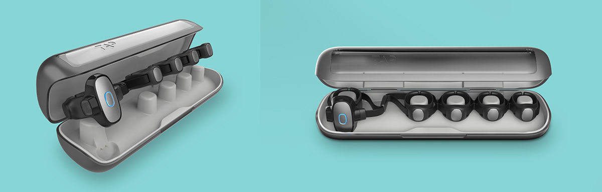 Tap Keyboard，Smart keyboard，black，