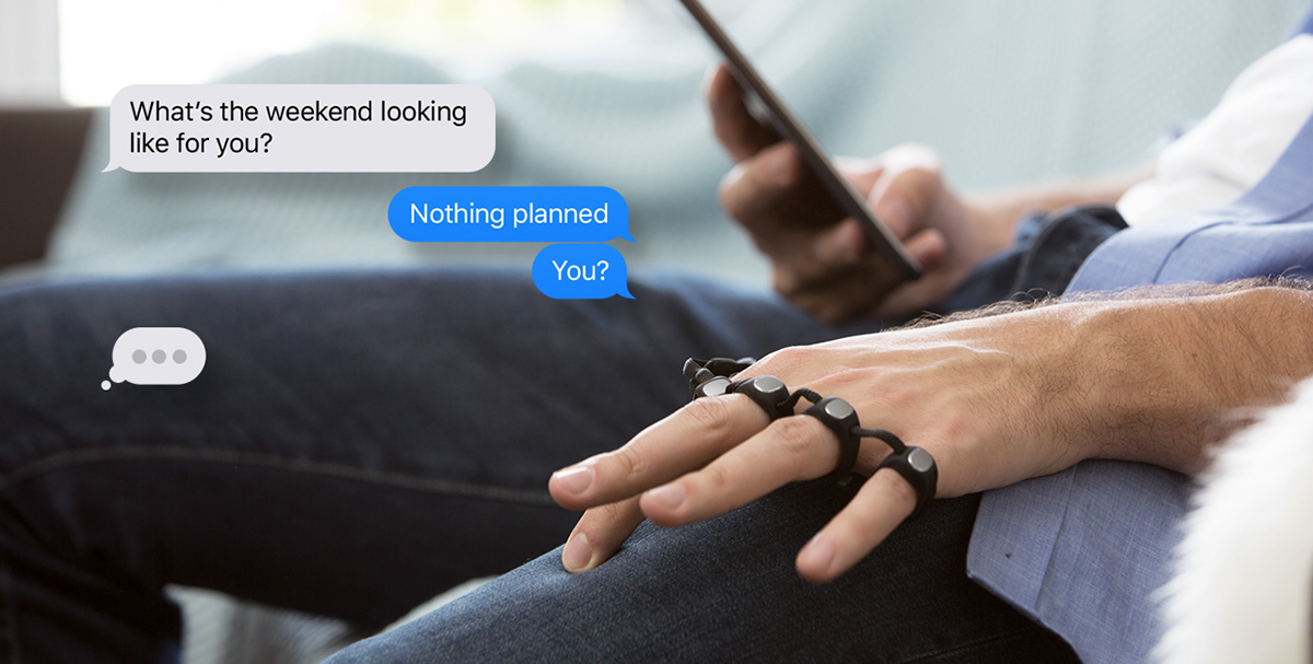 Tap Keyboard，Smart keyboard，black，