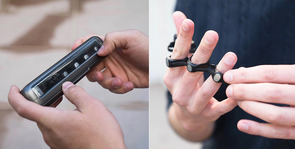 Tap Keyboard，Smart keyboard，black，