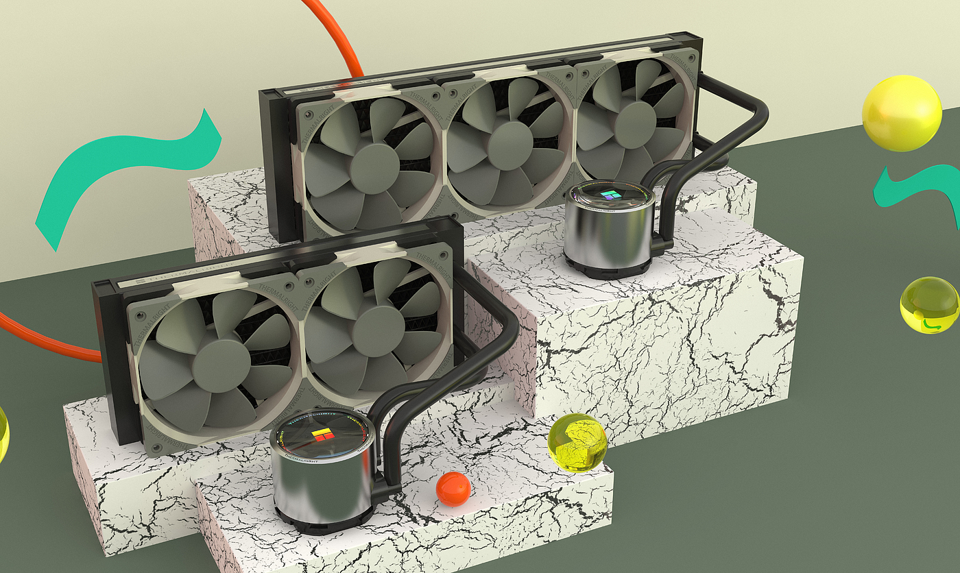 Water cooling and heat dissipation，THERMALRIGHT，