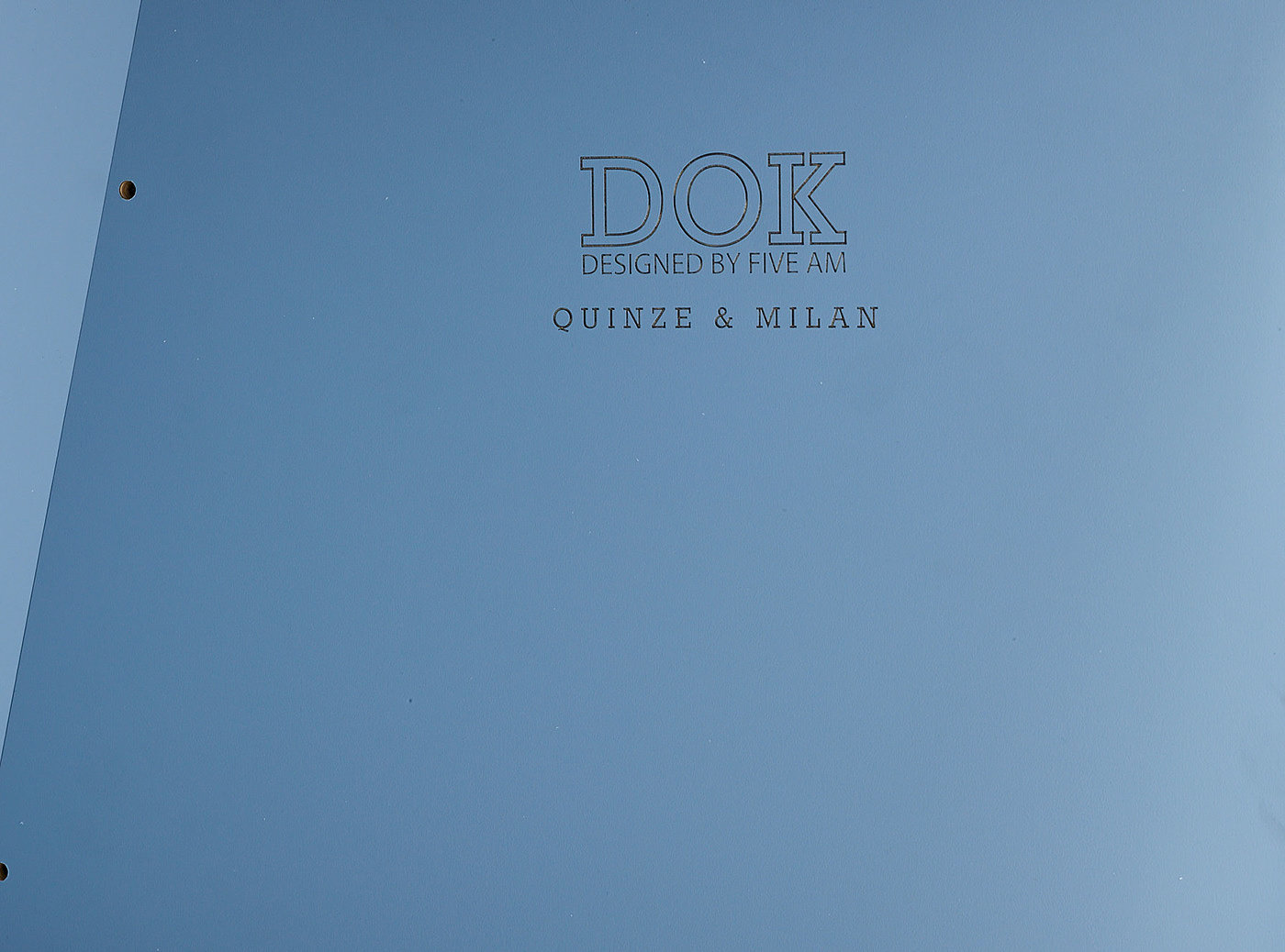 DOK，蓝色，组合，Olivier Caluwier，