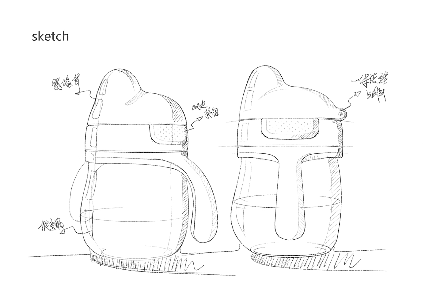 水杯，儿童水杯设计，